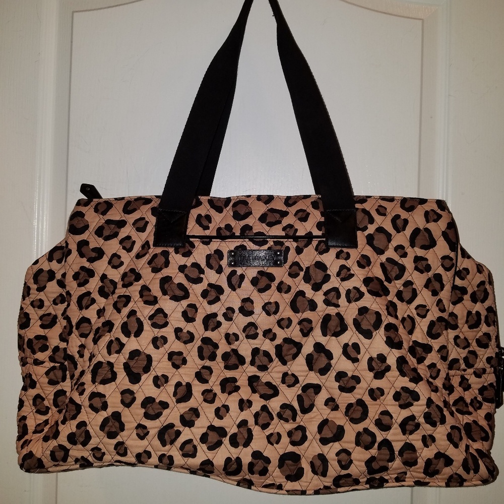 Vera Bradley Triple Compartment Bag Leopard